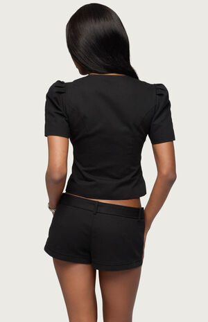 Thea Twill Button Up Top image number 3