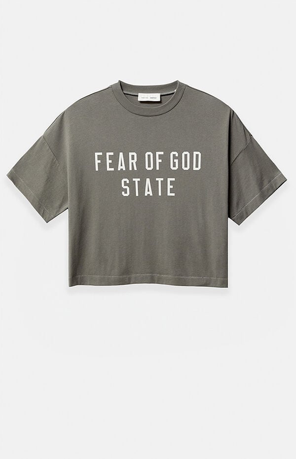 Fear of God ESSENTIALS Women's Moss Boxy T-Shirt