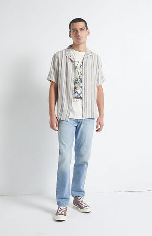 Ian Woven Button Down Shirt image number 4