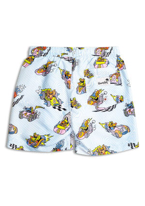 Kids Wacky Tracks Swim Trunks image number 2
