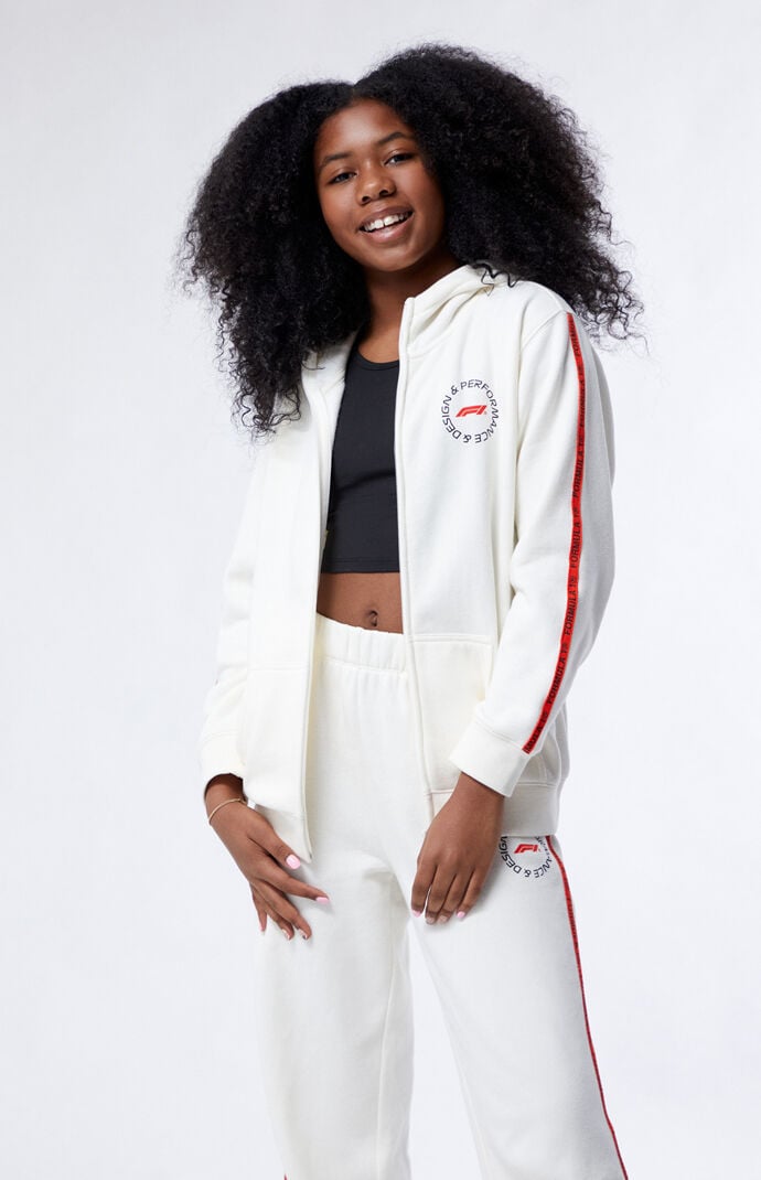 Formula 1 x PacSun Kids Recycled Full Zip Hoodie | Pacsun