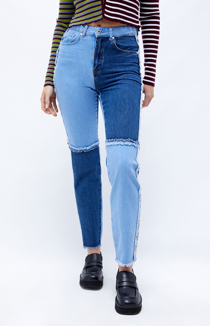 The ragged priest quarter panel mom jeans clearance