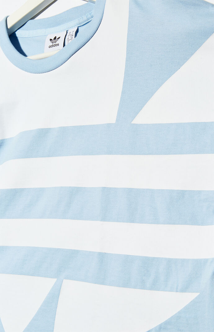 baby blue adidas shirt