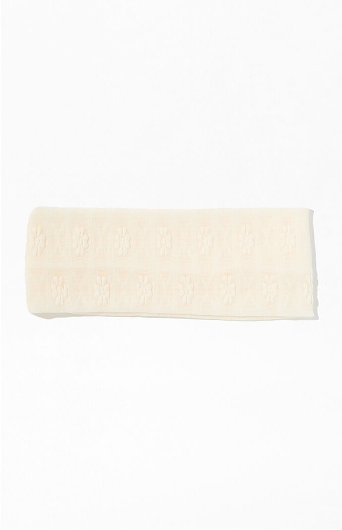 LA Hearts Daisy Textured Soft Headband