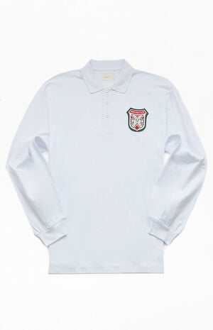 Country Club Long Sleeve Knit Polo Shirt