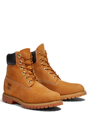 Women's Wheat Premium 6inch Lace-Up Waterproof Boots image number 5