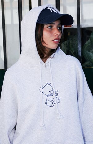 Christy Bear Oversized Hoodie image number 1