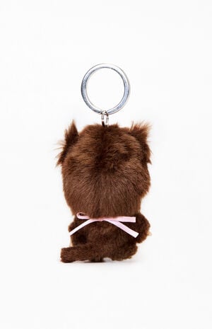 Plush&nbsp;Bow&nbsp;Big Head Girl Keychain image number 2