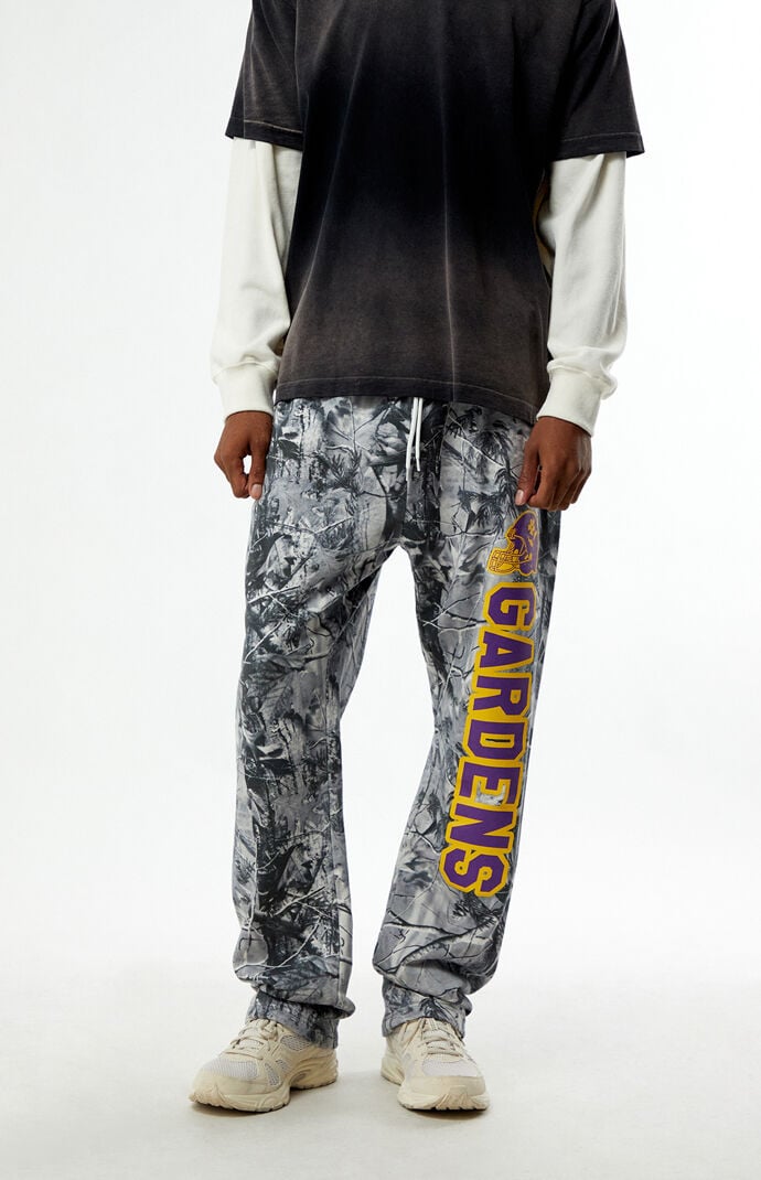 GARDENS & SEEDS Co-Op Camo Gardens Football Straight Leg Sweatpants