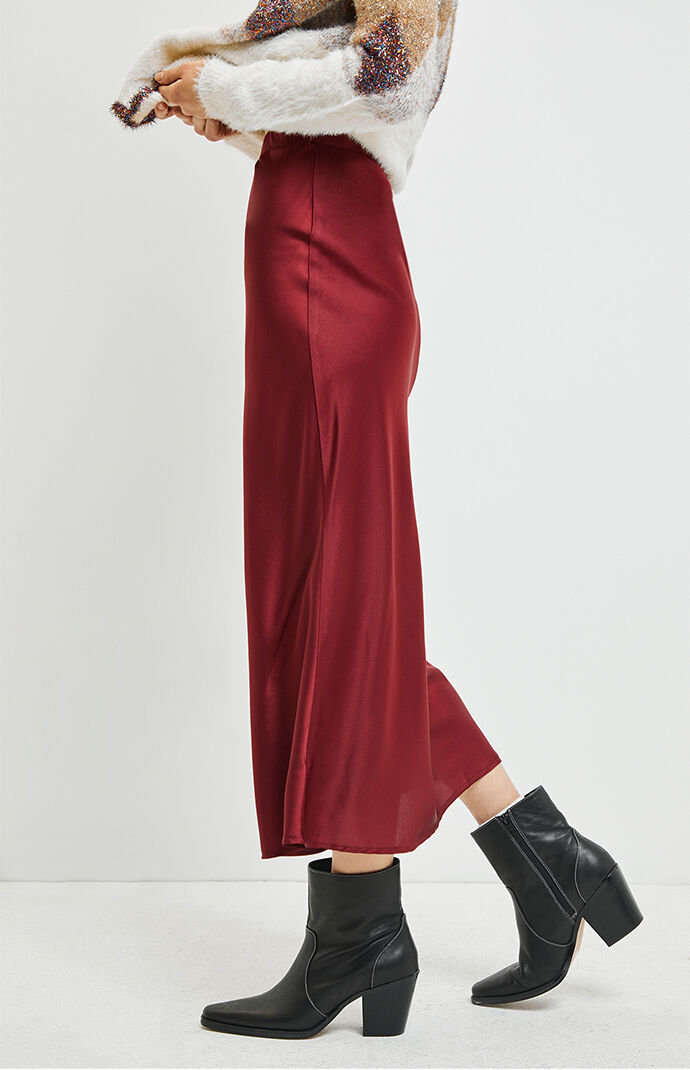 Bella Midi Slip Skirt