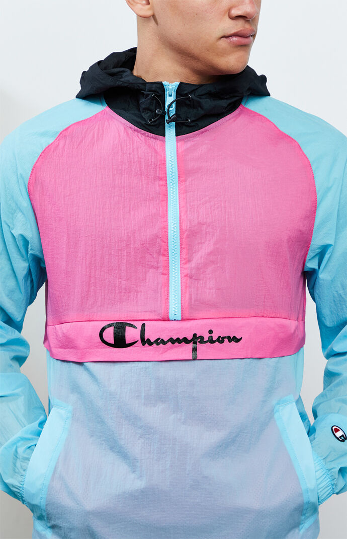 Champion Colorblock Half Zipper Anorak