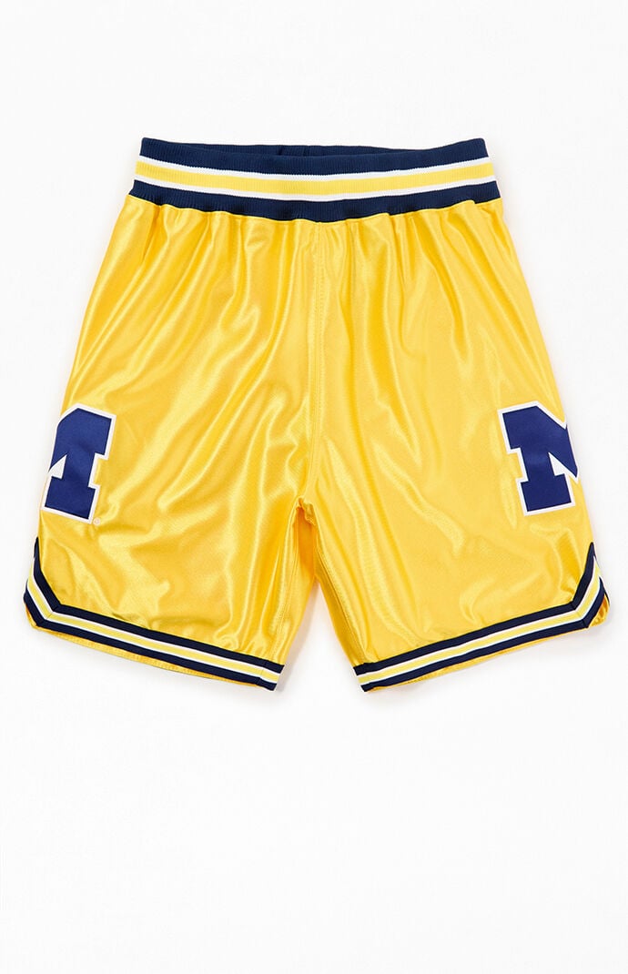 Mitchell & Ness Michigan Wolverines 91 Shorts