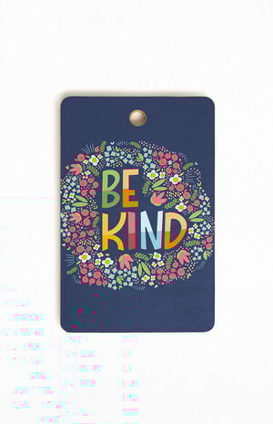 Be Kind Rectangle Cutting Board image number 1