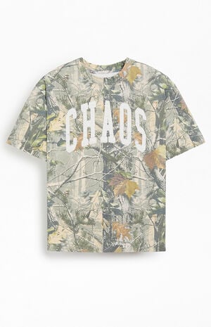 Chaos Camo Cropped T-Shirt