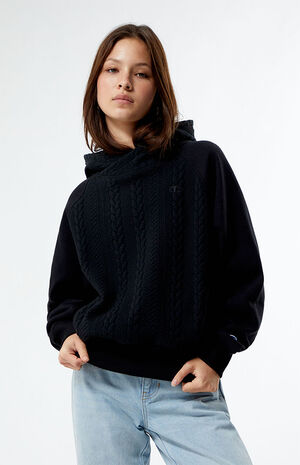 Reverse Weave Sweater Hoodie image number 1