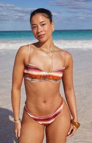 Multi Melea Braided Bralette Bikini Top image number 1