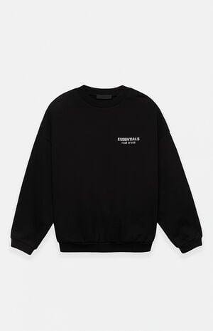 Black Fleece Crew Neck Sweatshirt image number 1
