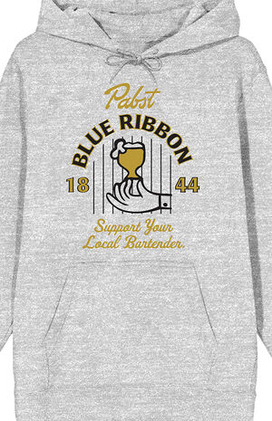Pabst Blue Ribbon Logo Hoodie image number 2