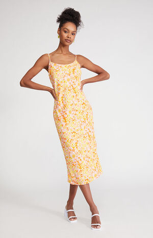Rhythm Floral Slip Midi Dress | Pacsun Rhythm Floral Slip Midi Dress | Pacsun