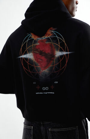Untold Feelings Cropped Hoodie image number 2