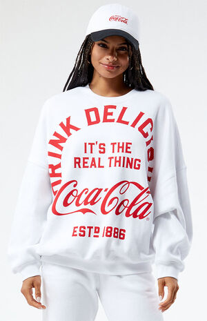 By PacSun Drink Delicious Crew Neck Sweatshirt