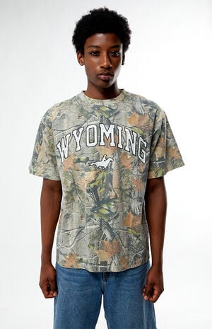 Wyoming Camo Tree T-Shirt
