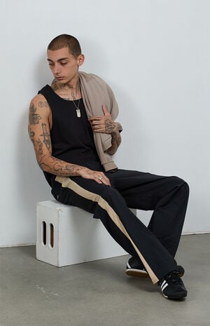 Active Perforated Baggy Track Pants image number 6