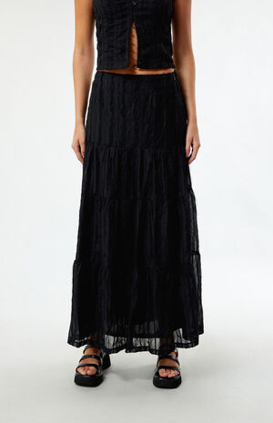 Tiered Maxi Skirt image number 2