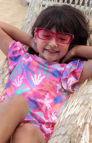 Kids Palm Springs Rash Guard Set image number 3