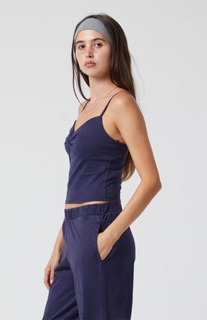 Active Soft Knotted Tank Top image number 4