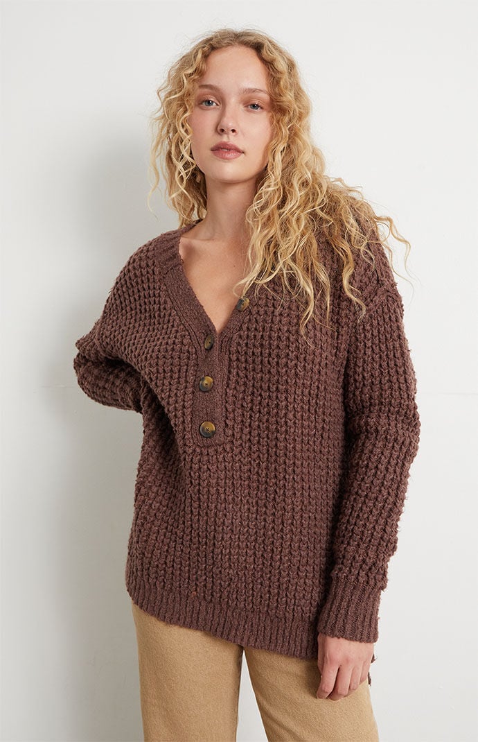 Free people thermal henley hot sale
