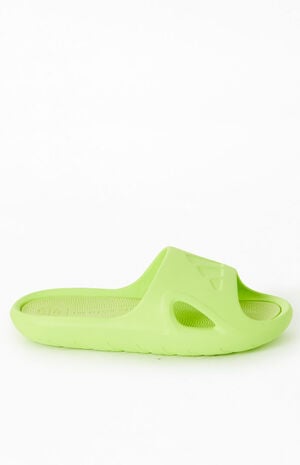 Eco Lime Adicane Slide Sandals
