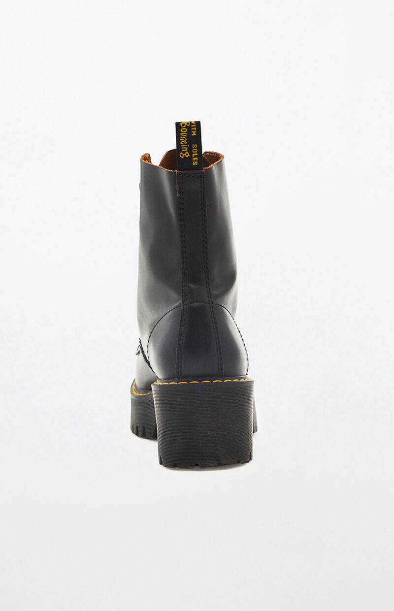 leona women's vintage smooth leather heeled boots