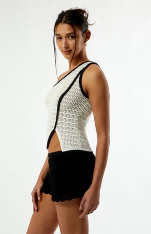 Colette One Shoulder Knit Top image number 3