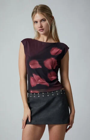 Cora Mesh Print Tank Top image number 2