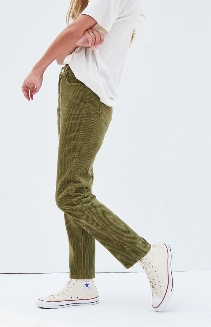 olive corduroy trousers