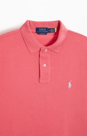 Slim Fit Mesh Polo Shirt image number 2