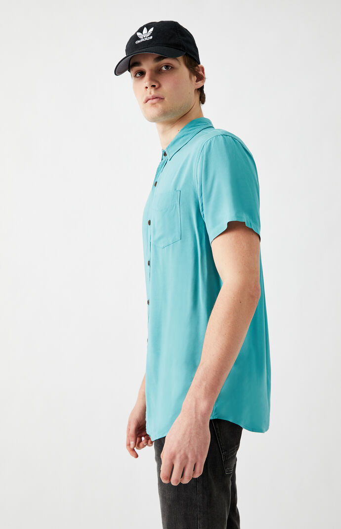 Kozy Classic Short Sleeve Button-Up Shirt