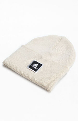 Beige Wide Cuff Beanie image number 2