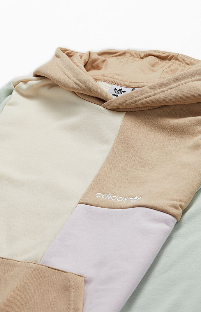 Champion colorblock hoodie pink discount