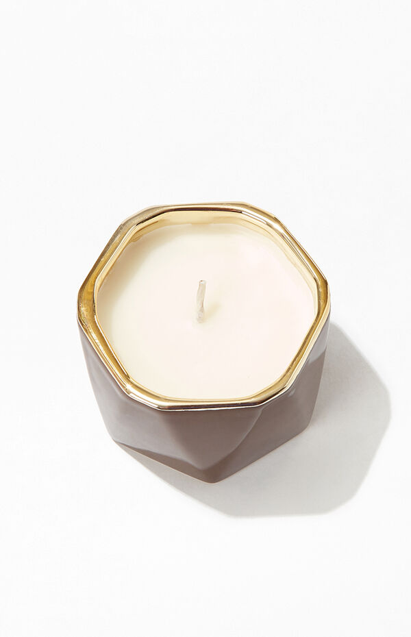 Woodfire Electroplated Dylan Candle