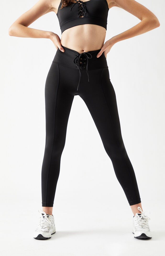 Active Lace-Up Leggings