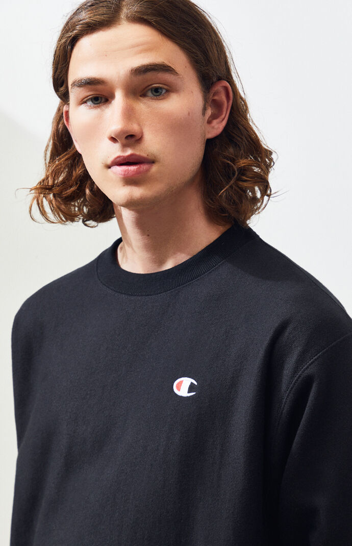 Reverse Weave Crew Neck Sweatshirt