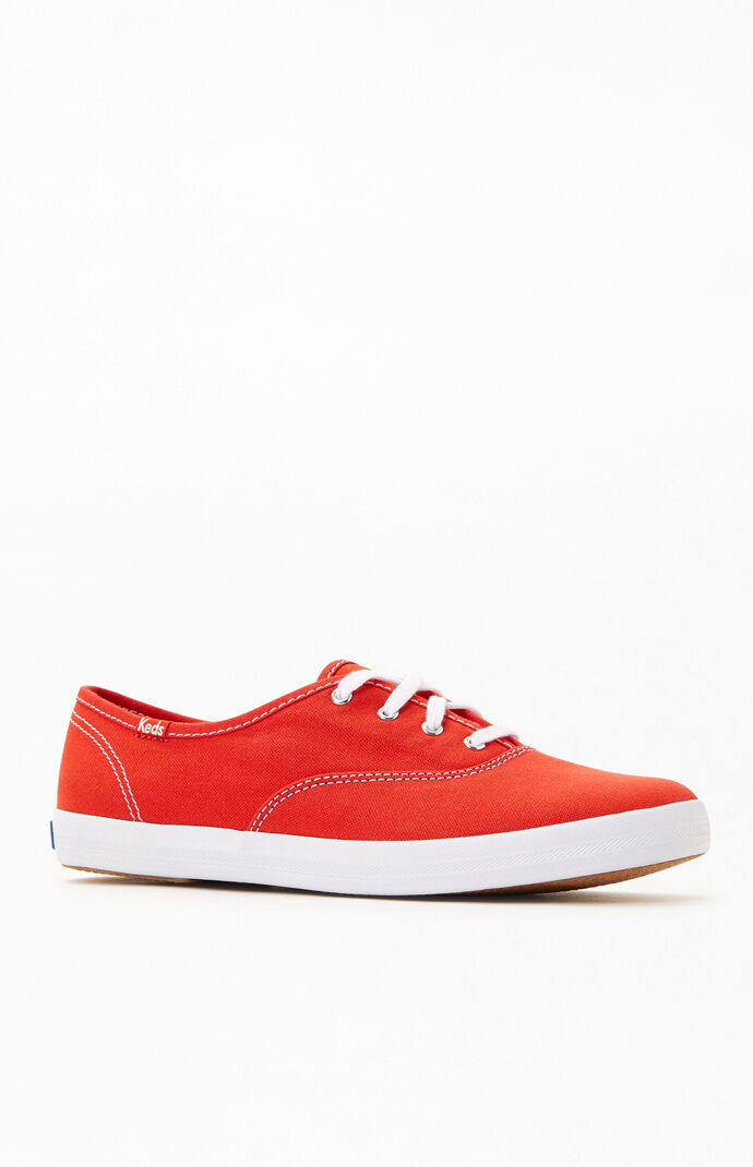 Women's Red Champion Sneakers