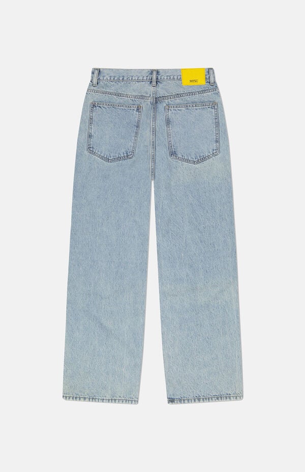 WeSC America Inc Jay Light Blue Wide Leg Jeans