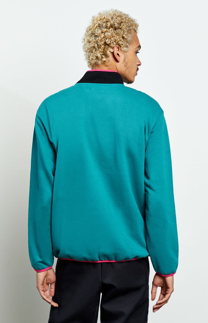 Roam Mock Neck Half-Zip Sweatshirt