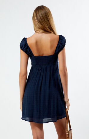 Bow Babydoll Mini Dress image number 3