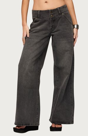 Meredith Low Rise Wide Leg Jeans image number 1