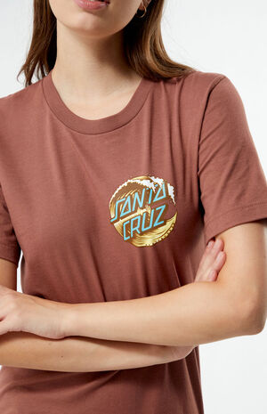 Wave Dot Boyfriend T-Shirt image number 4