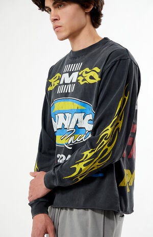 Maniac Racing Cropped Long Sleeve T-Shirt image number 2